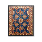 Velvet Star Maze Framed Canvas Print Gallery Image 6