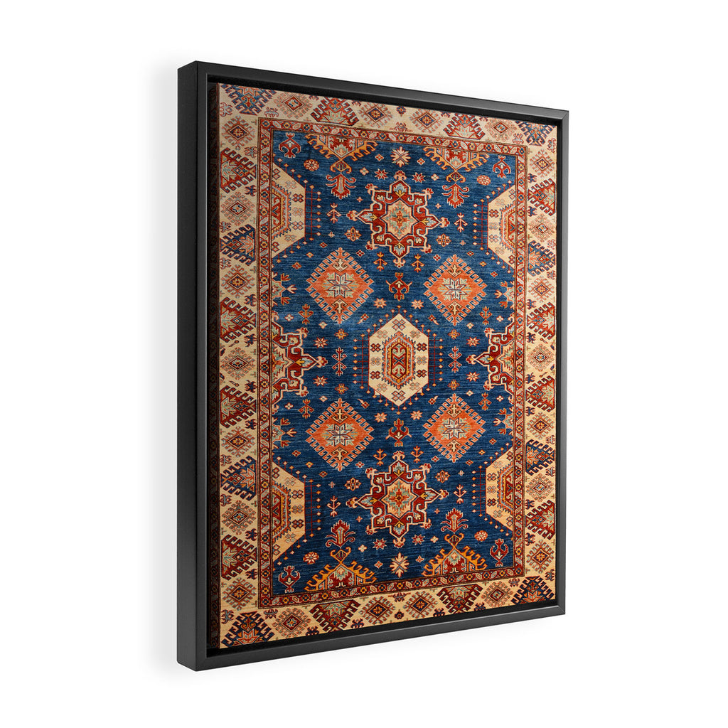 Velvet Star Maze Framed Canvas Print Gallery Image 2