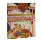 Vibhasa-Ragini Antique Indian Miniature Painted Illustration Canvas Print Gallery Image 6