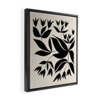 Vining Bell Flower Framed Canvas Print Gallery Image 2