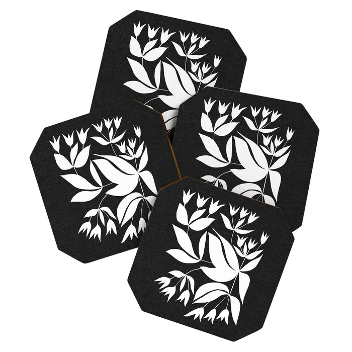 Vining Bell Flower ii Coaster Gallery Image 1