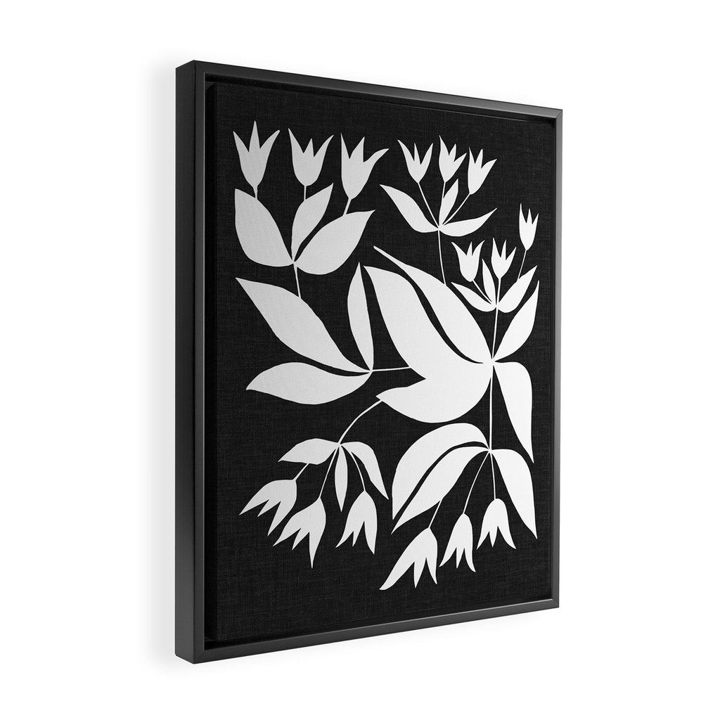 Vining Bell Flower ii Framed Canvas Print Gallery Image 2
