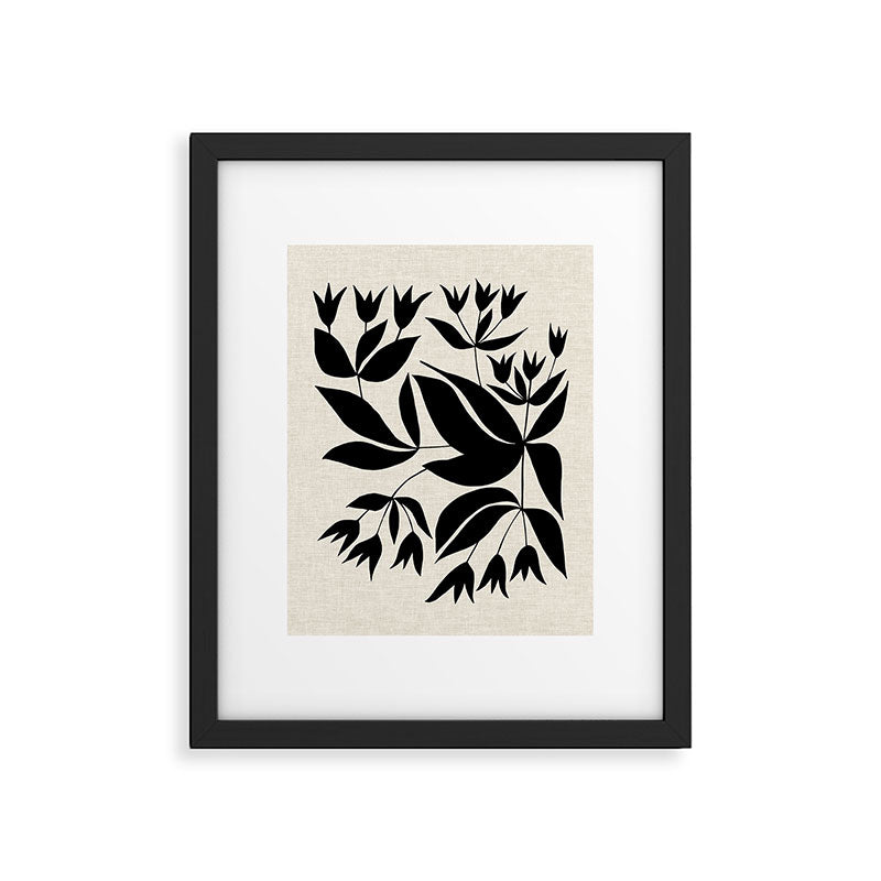 Vining Bell Flower Framed Art Print Gallery Image 5