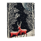 Winter Deer Pair Canvas Print Gallery Image 6