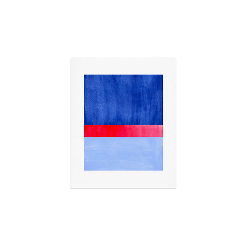Winter Scarf Art Print Gallery Image 1