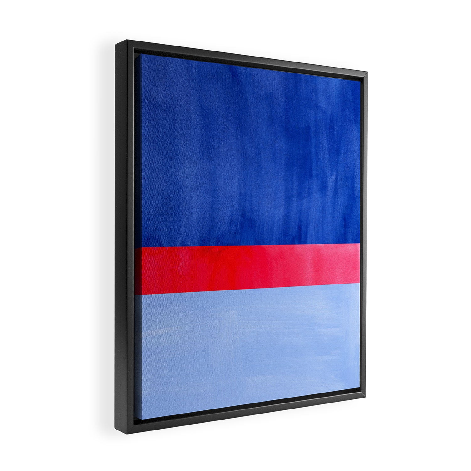 Winter Scarf Framed Canvas Print Gallery Image 2