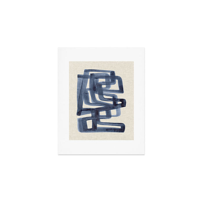 Winter Streets Art Print Gallery Image 1