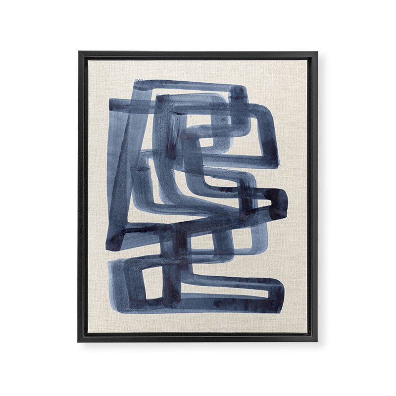 Winter Streets Framed Canvas Print Gallery Image 6