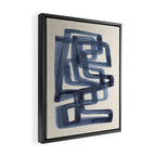Winter Streets Framed Canvas Print Gallery Image 2