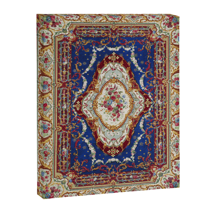 Wonderfully Detailed Persian Rug Oriental Victorian Style Carpet Design Canvas Print Gallery Image 1