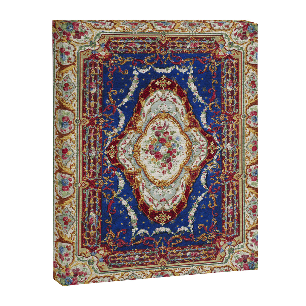 Wonderfully Detailed Persian Rug Oriental Victorian Style Carpet Design Canvas Print Gallery Image 6