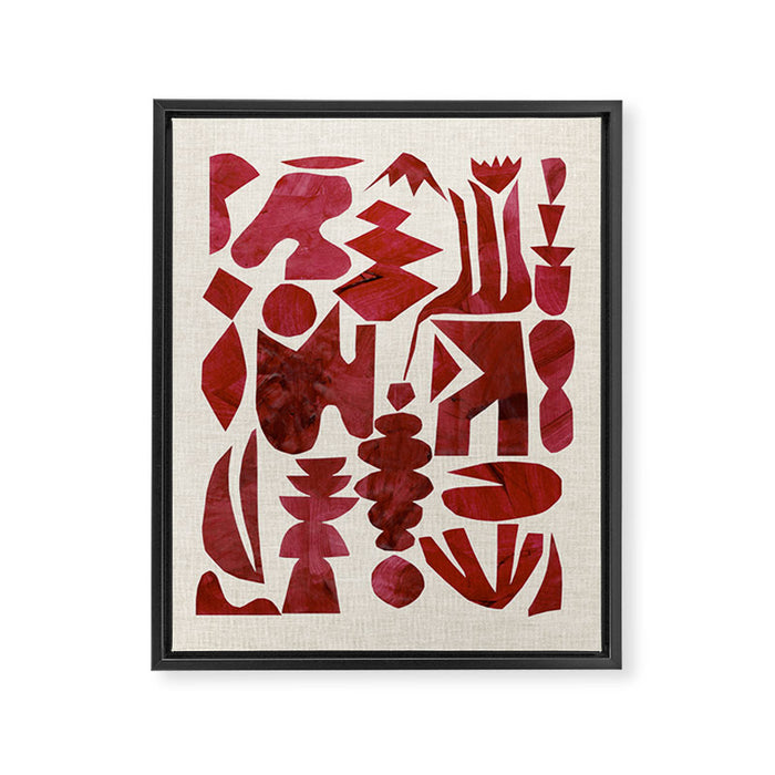 Worry No More Framed Canvas Print Gallery Image 1