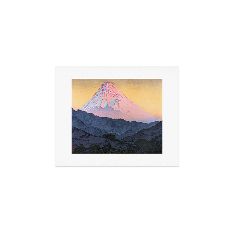Yoshida Toshi 1911 1995 Mt Fuji from Nagaoka Morning  Art Print Gallery Image 1