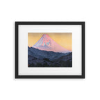 Yoshida Toshi 1911 1995 Mt Fuji from Nagaoka Morning  Framed Art Print Gallery Image 5