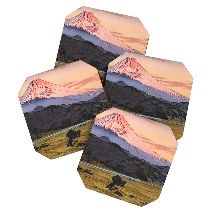 Yoshida Toshi Mt Fuji from Ohito Morning Coaster Gallery Image 1