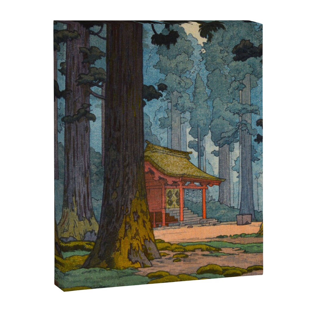 YoshidaToshi Sacred Grove Antique Japanese Woodblock Print  Canvas Print Gallery Image 6