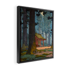 YoshidaToshi Sacred Grove Antique Japanese Woodblock Print  Framed Canvas Print Gallery Image 2