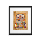  Zulaykhaâs friends cutting their fingers at the sight of Joseph Antique Islamic Art  Framed Art Print Gallery Image 5