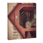 Creamery Covered Bridge Battleboro Vermont Red Historic Romantic Enclosure  Canvas Print Gallery Image 6