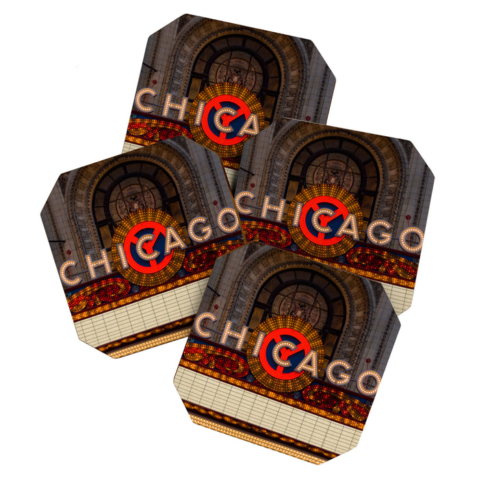 Glowing Chicago Coaster Gallery Image 1