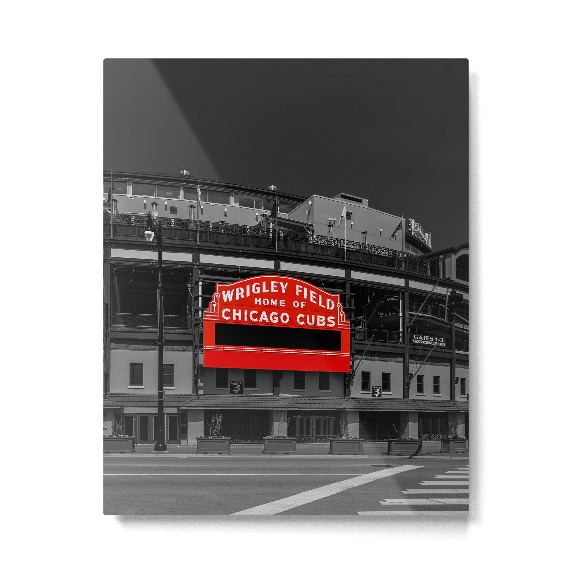 Read Red Metal Print Gallery Image 4
