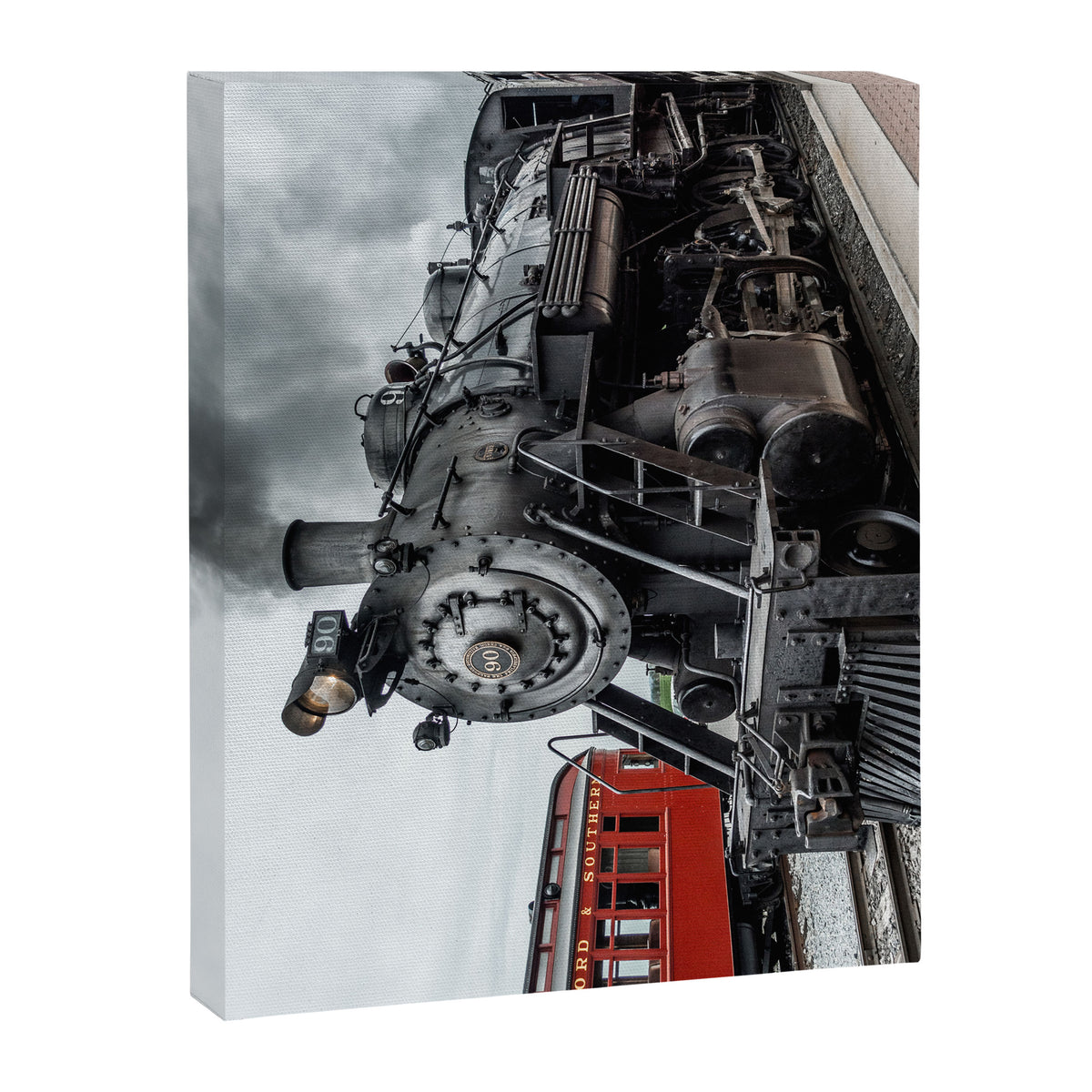 Strasburg Railroad Vintage Steam Locomotive Baldwin Train Engine Pennsylvania Canvas Print Gallery Image 6