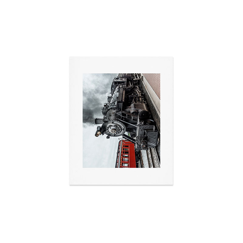 Strasburg Railroad Vintage Steam Locomotive Baldwin Train Engine Pennsylvania Art Print Gallery Image 1