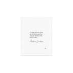 Andrew Jackson. I was born for a storm and a calm does not suit me. Art Print Gallery Image 1
