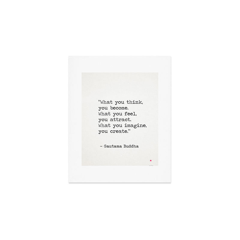 Buddha quote 5 Art Print Gallery Image 1