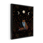 Autumn Fox Framed Canvas Print Gallery Image 2