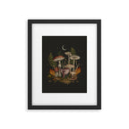 Autumn Mushrooms Framed Art Print Gallery Image 4