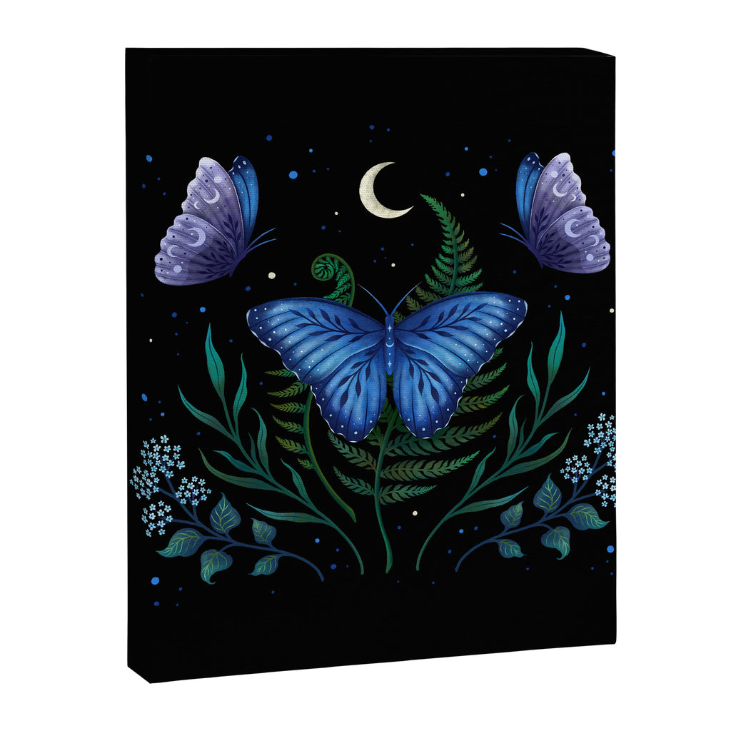 Blue Morpho Butterfly Canvas Print Gallery Image 8