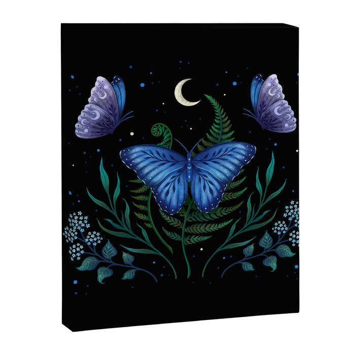 Blue Morpho Butterfly Canvas Print Gallery Image 1