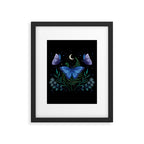 Blue Morpho Butterfly Framed Art Print Gallery Image 6
