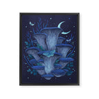 Blue Oyster Framed Canvas Print Gallery Image 6