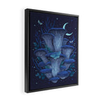 Blue Oyster Framed Canvas Print Gallery Image 2