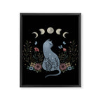 Cat on the Hill Framed Canvas Print Gallery Image 8