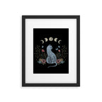 Cat on the Hill Framed Art Print Gallery Image 6