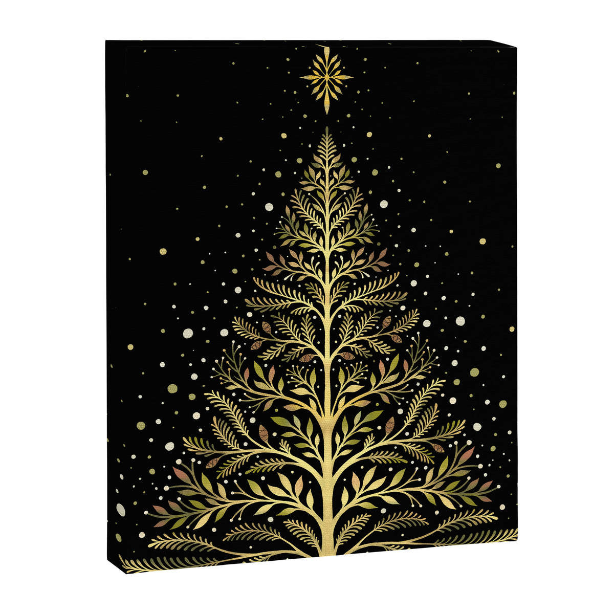 Christmas Night Tree-Glowing Canvas Print Gallery Image 8