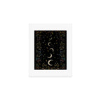 Crescent Moon Garden Art Print Gallery Image 1
