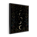 Crescent Moon Garden Framed Canvas Print Gallery Image 2