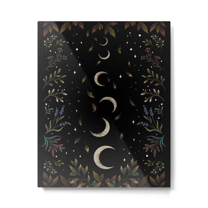Crescent Moon Garden Metal Print Gallery Image 1