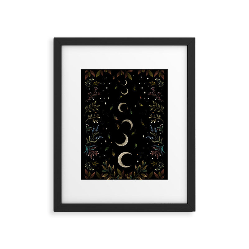 Crescent Moon Garden Framed Art Print Gallery Image 5