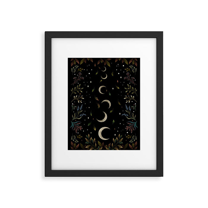 Crescent Moon Garden Framed Art Print Gallery Image 1