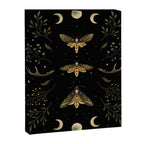 Death Head Moths Night Canvas Print Gallery Image 6