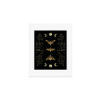 Death Head Moths Night Art Print Gallery Image 1