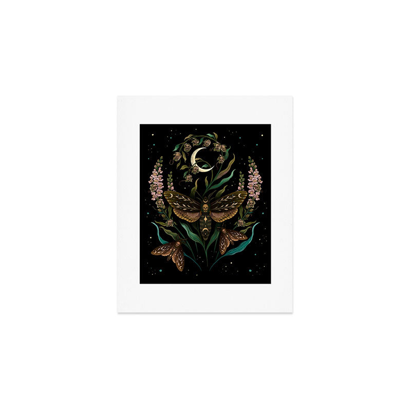 Death's Head Art Print Gallery Image 1