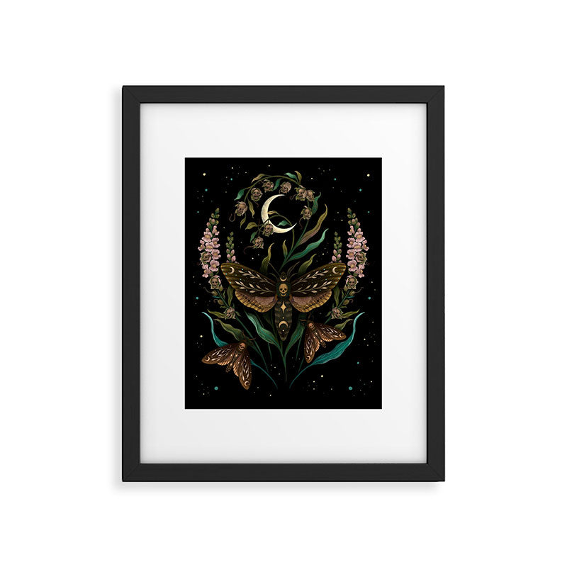 Death's Head Framed Art Print Gallery Image 4
