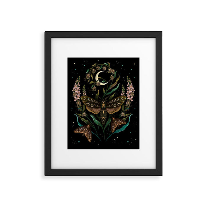 Death's Head Framed Art Print Gallery Image 1