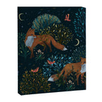 Forest Foxes Canvas Print Gallery Image 8